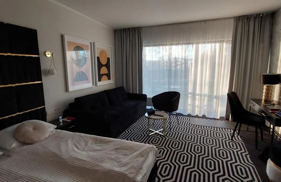 Studio hotelowe A025 z tarasem w Hotelu Solny-1